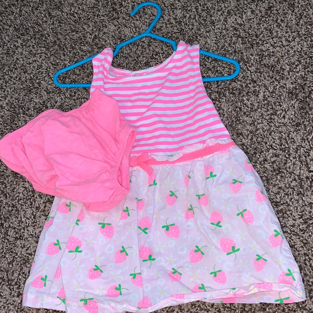 Baby Girl dress with bloomers
